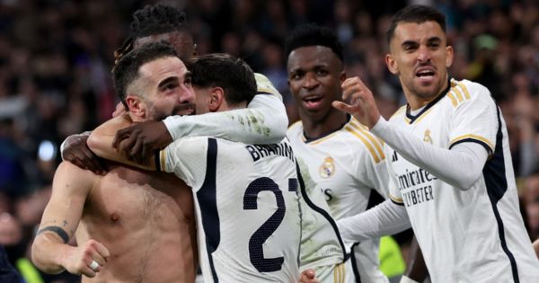 Portada: Liga de España: con gol de Carvajal en el descuento, Real Madrid venció 3-2 al Almería