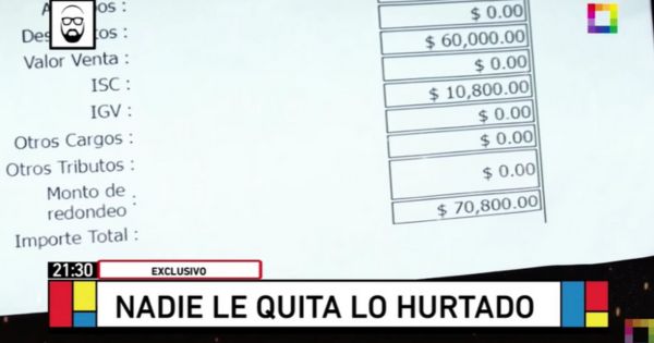 Andrés Hurtado: estas son las cifras exorbitantes del programa de 'Chibolín'