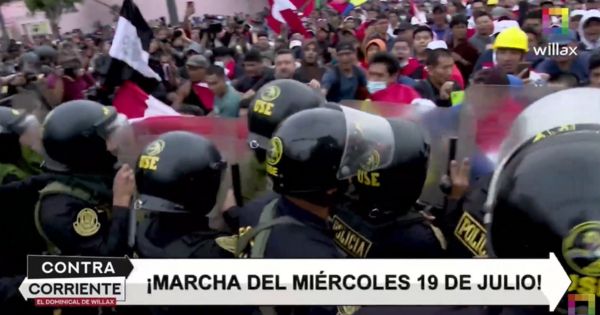 Tercera 'Toma de Lima': manifestantes quisieron, pero no pudieron tomar la capital