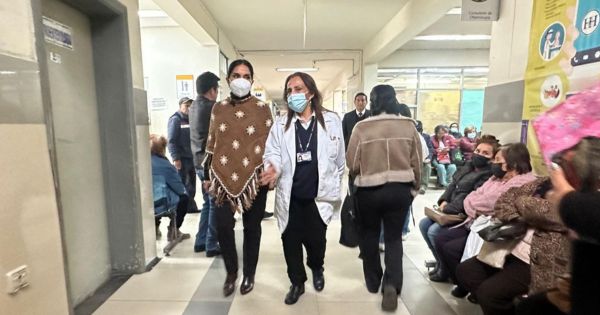 Portada: Patricia Juárez confirma que equipos médicos del Hospital Cayetano Heredia no funcionan