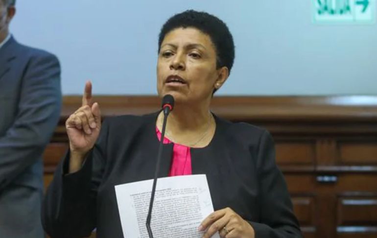 Martha Moyano: “El pueblo no puede ser alguien que agrede, incendie y asesine”