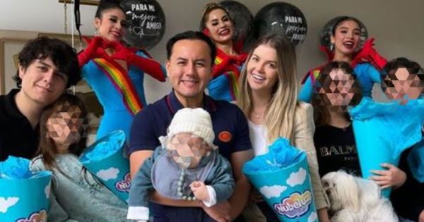 Portada: Brunella Horna realizó una fiesta sorpresa a Richard Acuña por el Día del Padre: "Siempre pendiente de sus 5 bebés"