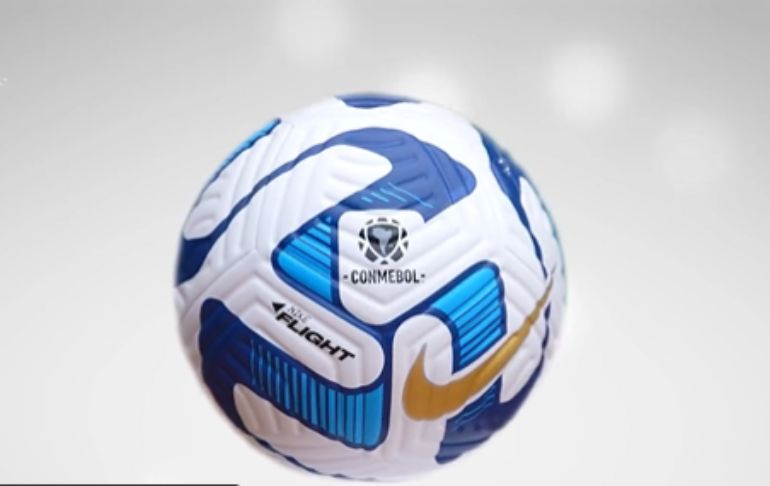 Conmebol dio a conocer el balón que se utilizará en la Copa Libertadores y Sudamericana [VIDEO]