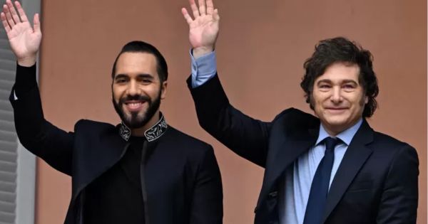 Portada: Javier Milei y Nayib Bukele se reunieron en Buenos Aires: "Vamos a lograr cosas buenas para ambos países”