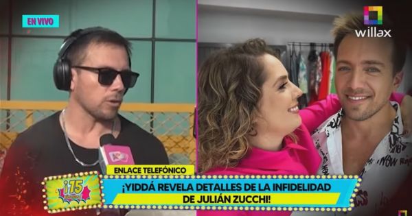 Portada: Yiddá Eslava confiesa que Julián Zucchi aceptó infidelidad: "Me pidió perdón"