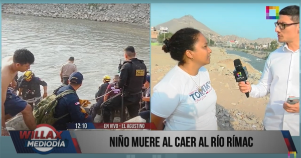 El Agustino: madre de niño que murió tras caer al río Rímac exige investigación