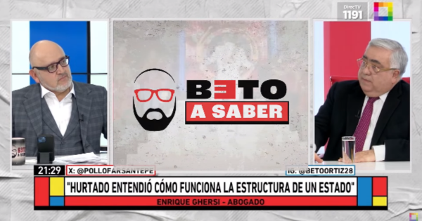 Portada: Enrique Ghersi dice que Andrés Hurtado entendió cómo funciona el Estado: "Lo convirtió en una máquina de ganar dinero"