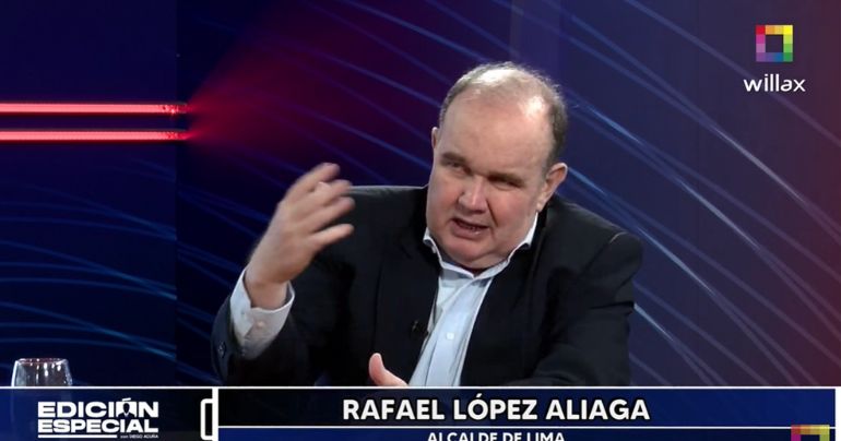 Rafael López Aliaga: "Reconstrucción con Cambios es un mecanismo para chorear"