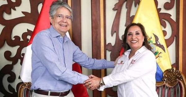 Ecuador: presidente Guillermo Lasso llegará al Perú este miércoles para reunirse con Dina Boluarte