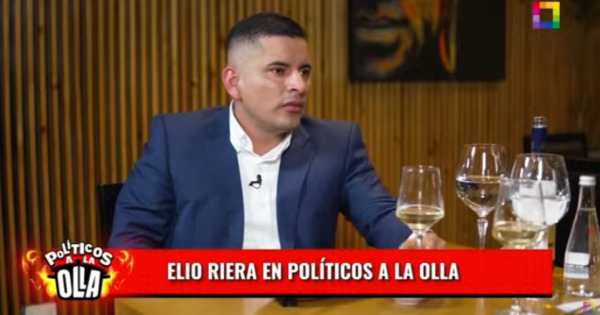 Elio Riera muestra su admiración por Alberto Fujimori: "Mi sueño es que sea nuevamente elegido presidente"