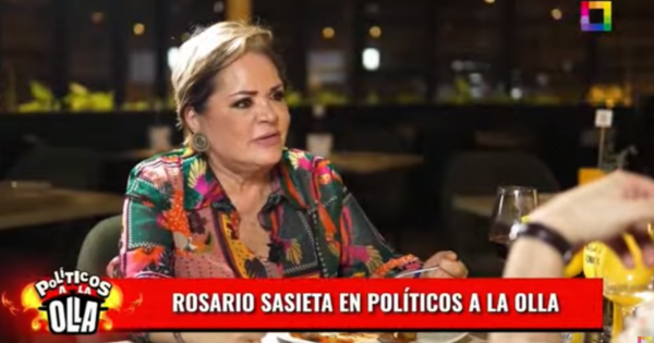 Rosario Sasieta compartirá grupo con Mariano González: "Tomé la decisión de inscribirme al partido Salvemos al Perú"