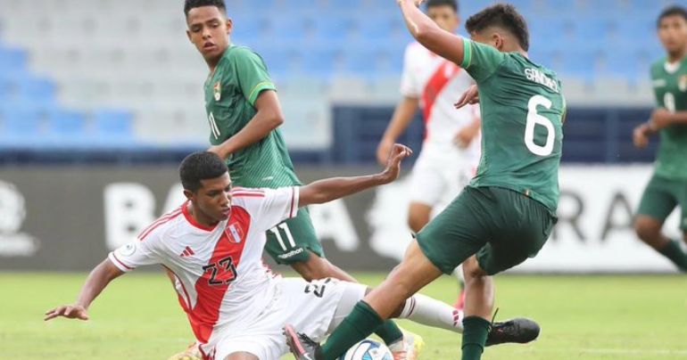 ¿Hasta cuándo? Perú perdió sobre el final 2-1 ante Bolivia por el Sudamericano sub-17