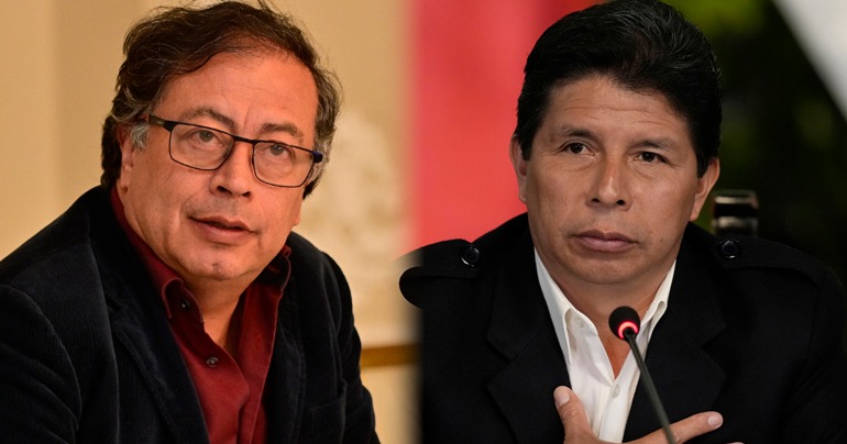 Portada: Gustavo Petro insiste en defender a golpista Castillo: “No me quiero meter en política interna, pero lo haré"