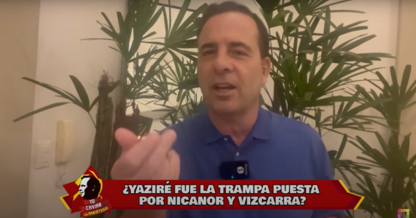 Portada: Aldo Mariátegui: "La salida de Otárola fue por el control de la Autoridad Nacional de Infraestructura"