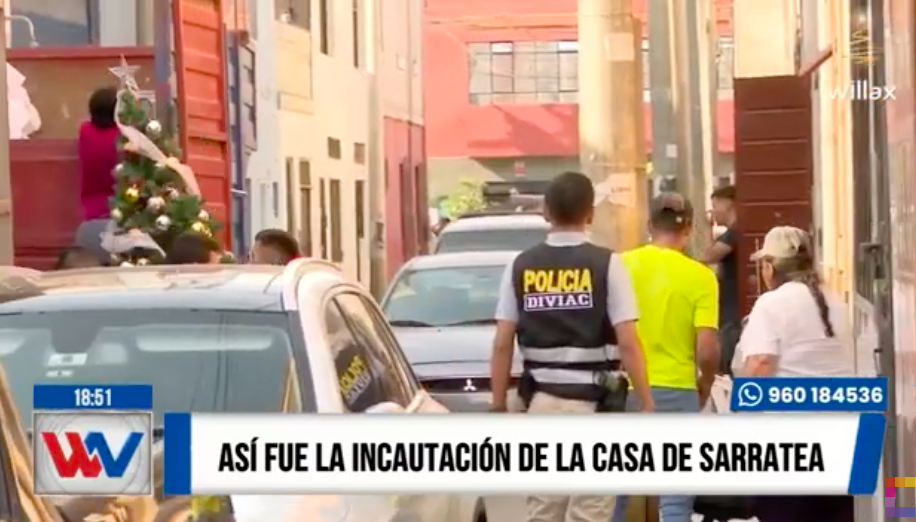 Así fue la incautación de la casa de Sarratea [VIDEO]