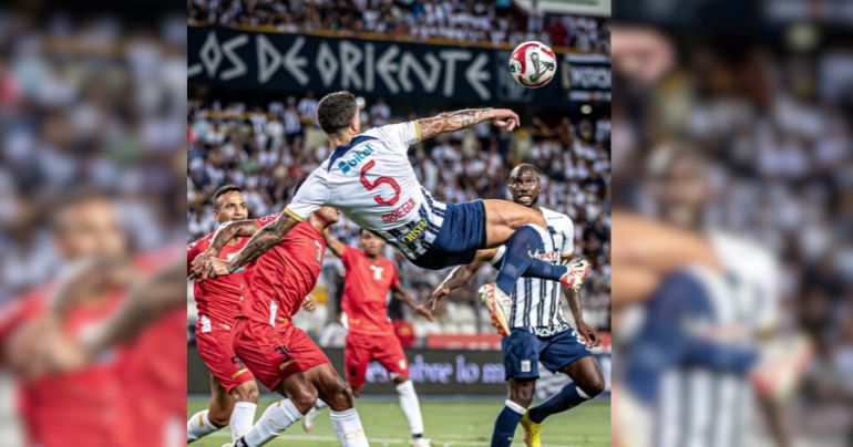 Alianza Lima vs. Once Caldas: Adrián Arregui estuvo cerca de anotar un golazo de 'tijera' para los 'íntimos'
