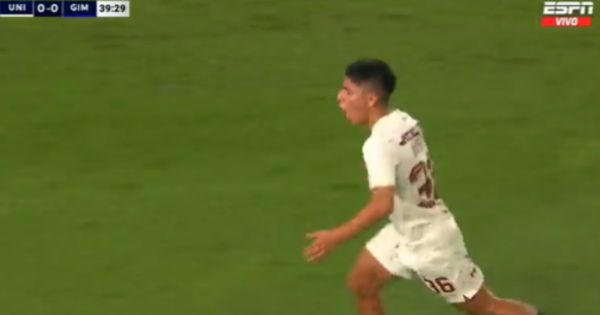 Portada: Universitario vs. Gimnasia: así fue el gol de Piero Quispe que hizo estallar el Monumental (VIDEO)
