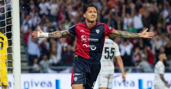 Gianluca Lapadula: con gol del 'Bambino', Cagliari venció 1-0 a Cremonese por la Copa Italia