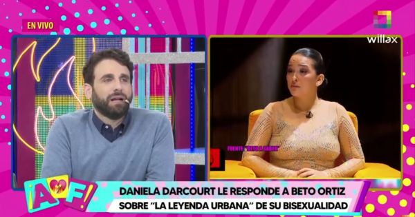 Rodrigo González sobre Daniela Darcourt y su negada bisexualidad: "Mucha vuelta le da"