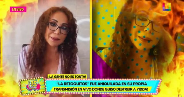 Portada: Janet Barboza quiso destruir a Yiddá Eslava en redes, pero internautas reaccionaron: "Ridícula"