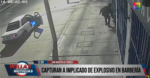 Portada: SMP: capturan a implicado en detonación de explosivo en barbería