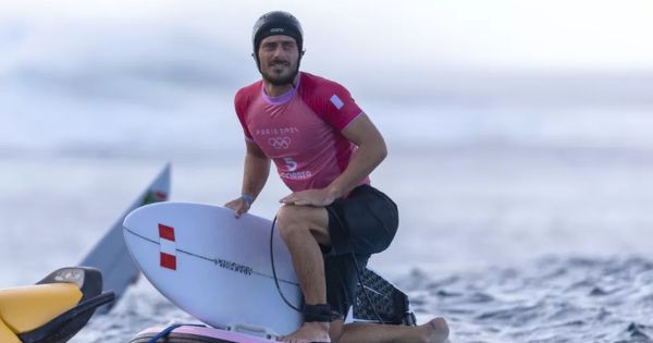 Alonso Correa quedó en el cuarto lugar en surf en París 2024: "El Perú agradece tu esfuerzo"