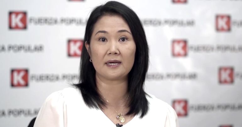 Portada: Keiko Fujimori no postulará ante un posible adelanto de elecciones, afirma Patricia Juárez