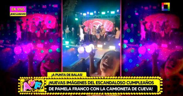 Pamela Franco: su fiesta de cumpleaños habría costado más de 35 mil soles