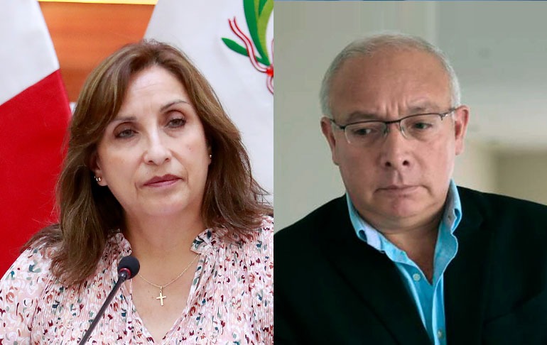 Dina Boluarte afirmó que jefe de la DINI proporcionaba información sesgada sobre las protestas