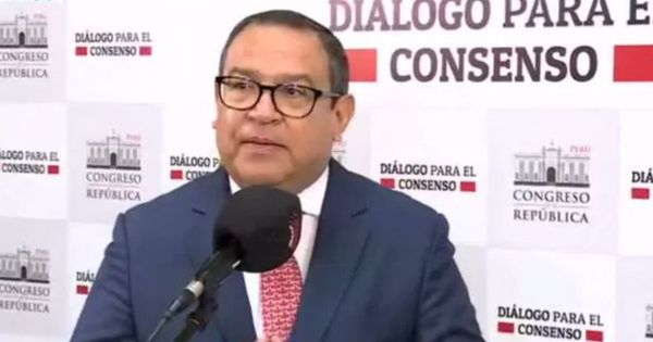 Portada: Alberto Otárola sobre Vladimir Cerrón: "No existe ninguna persecución política"