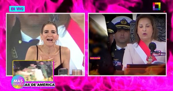 Gigi Mitre arremete contra Dina Boluarte: "Lo único 'fake' es su cara. Deje de rascarse la panza"