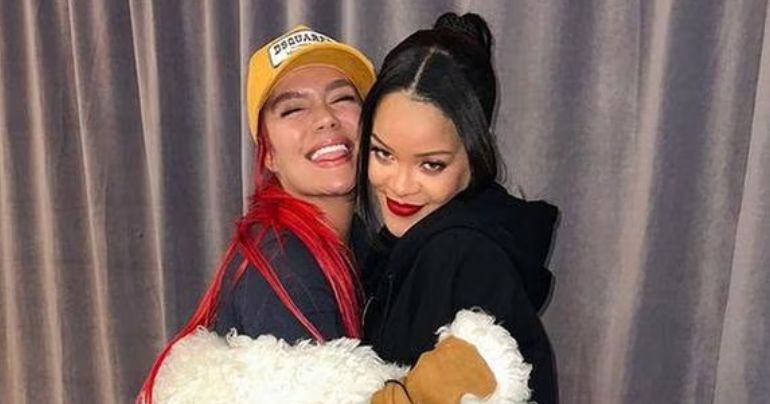 Super Bowl 2023: ¿Qué dijo Karol G tras su encuentro con su ídola Rihanna?