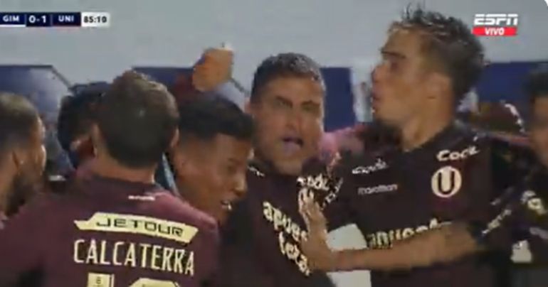 Portada: Universitario 1 vs. Gimnasia 0: así fue gol de Alexander Succar por la Copa Sudamericana