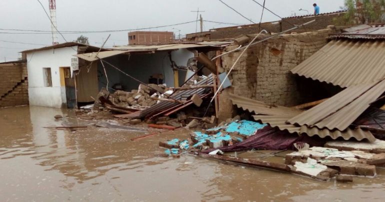 Lluvias en Perú: 61 fallecidos, 7 223 damnificados y más de 45 mil afectados en todo el país