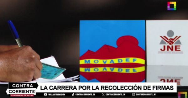 Alertan que Movadef sigue recolectando firmas para intentar nuevamente inscribirse como partido político