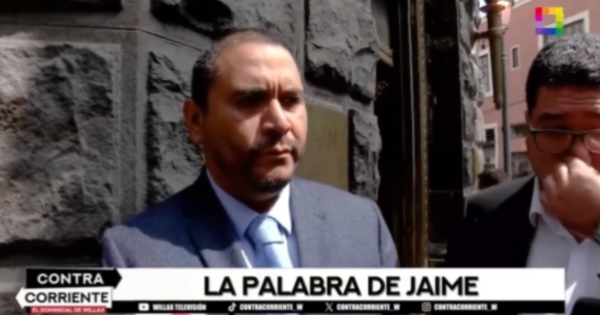 Jaime Villanueva se defiende: "Yo no sufro de esquizofrenia y tampoco niego la realidad de los hechos que han sucedido"