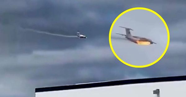 Avión militar ruso se estrella cerca de Moscú con 15 personas a bordo