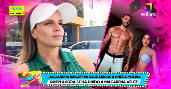 Portada: Alejandra Baigorria no quiere a Onelia Molina en su boda: "Invitaré a Mario Irivarren sin pareja"