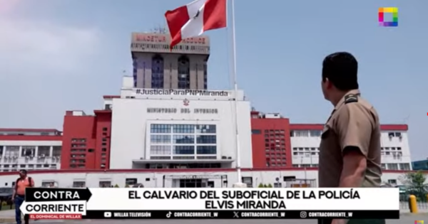 El calvario de Elvis Miranda: suboficial PNP podría ser condenado a prisión solo por salir en defensa de ciudadano