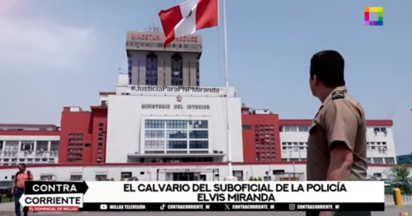 Portada: El calvario de Elvis Miranda: suboficial PNP podría ser condenado a prisión solo por salir en defensa de ciudadano