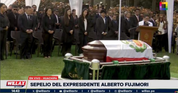 Portada: Alberto Fujimori: entre lágrimas de Kenji y Keiko, expresidente fue enterrado en cementerio de Huachipa