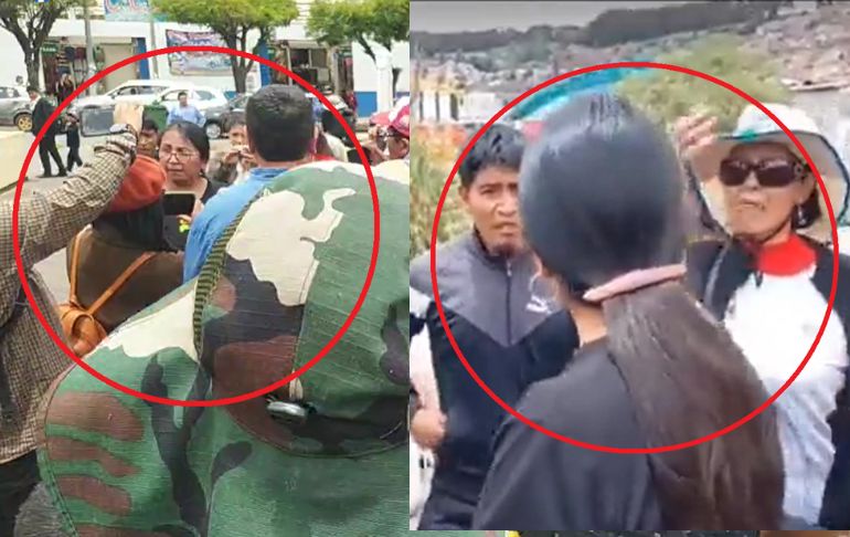 Cusco: manifestantes tildan de “traidora” y expulsan a Ruth Luque de plaza