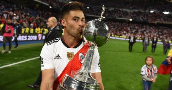 El 'Pity' Martínez regresó a River Plate tras cuatro años en el extranjero