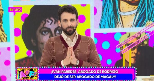 Iván Paredes, abogado de Rodrigo González, dejó de ser la defensa de Magaly