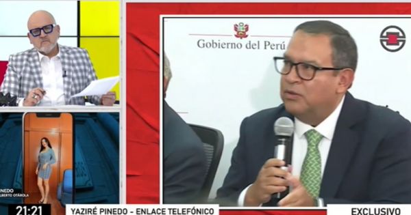 Yaziré Pinedo: "Toda la información de los videos con Alberto Otárola ya lo tiene la Fiscalía"