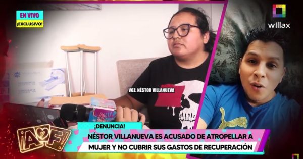 Néstor Villanueva quiso darle S/50 a mujer que atropelló: "Me dijo 'estoy apurado'"