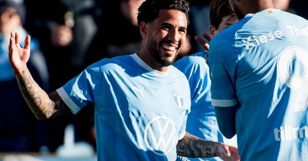 Sergio Peña anotó gol en el triunfo del Malmö sobre el Östers IF por la Copa Suecia