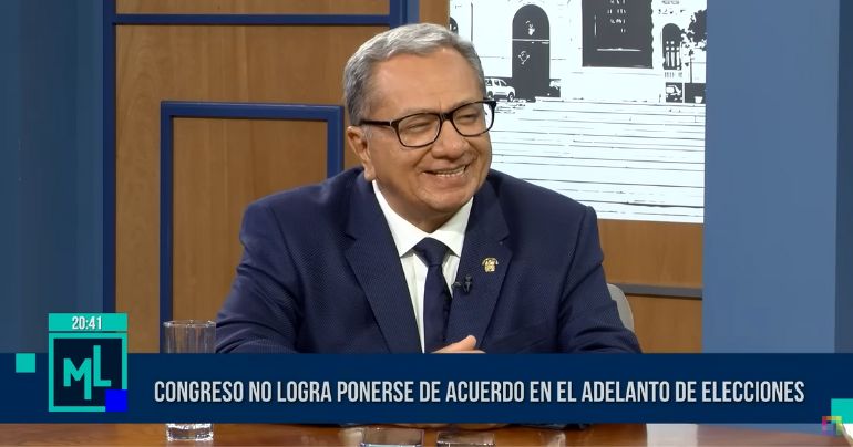 Carlos Anderson anuncia su candidatura a la Presidencia: "Si hay elecciones adelantadas, voy a buscar participar"
