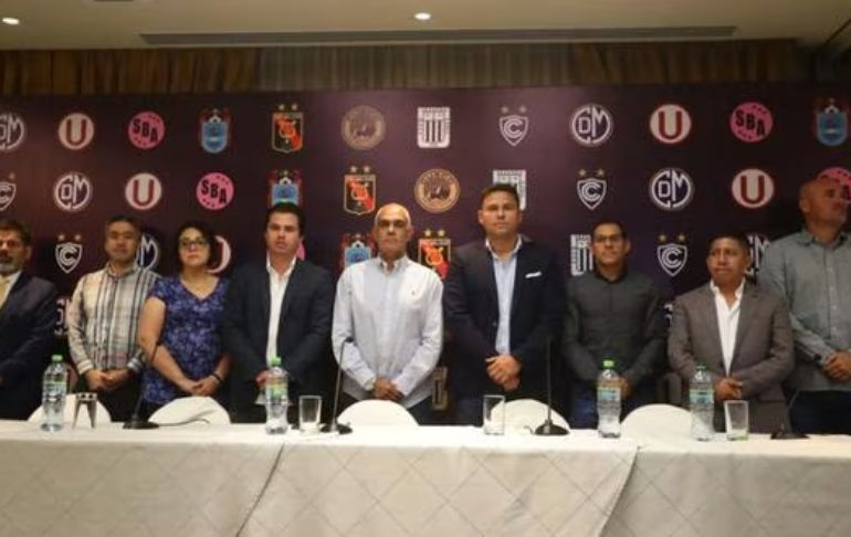 Alianza Lima, Universitario y otros seis clubes anunciaron que no participarán en la Liga 1 2023