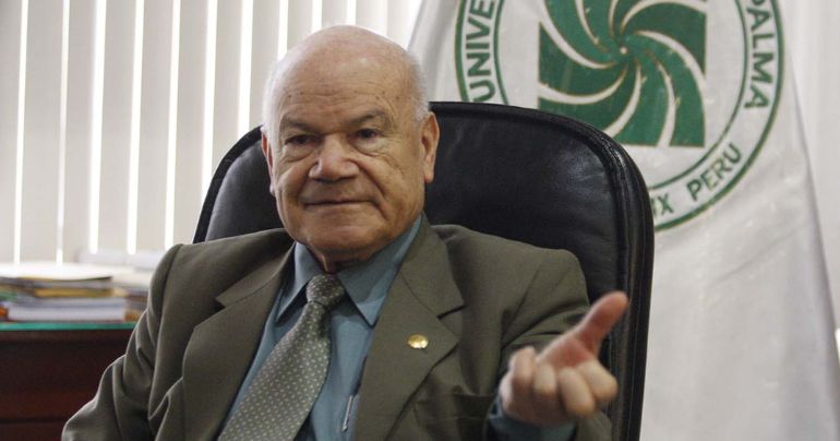 Portada: Fallece Iván Rodríguez, rector de la Universidad Ricardo Palma
